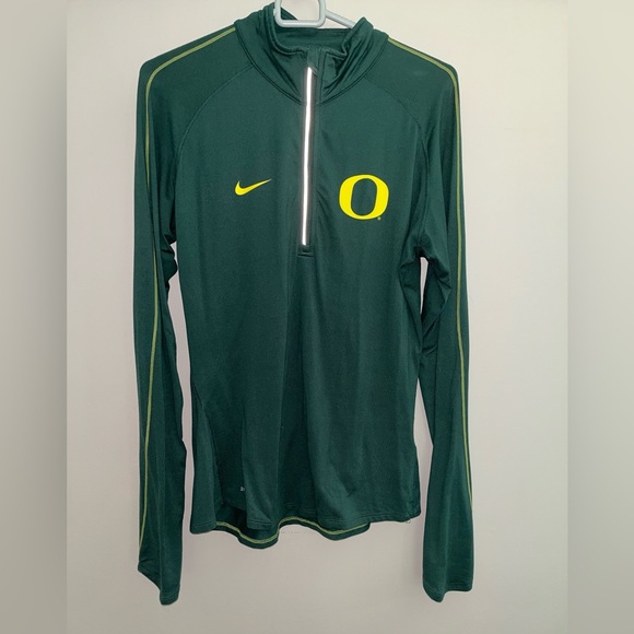 University of Oregon Nike Dri-fit quarter-zip - Picture 2 of 4
